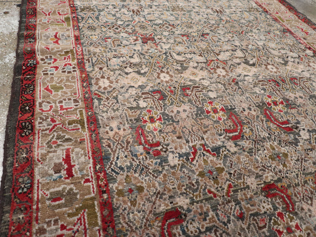 Antique Persian Malayer Gallery Rug, No.31680 - Galerie Shabab