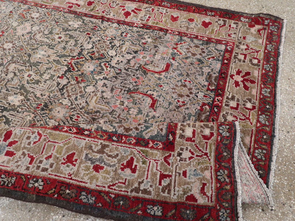 Antique Persian Malayer Gallery Rug, No.31680 - Galerie Shabab