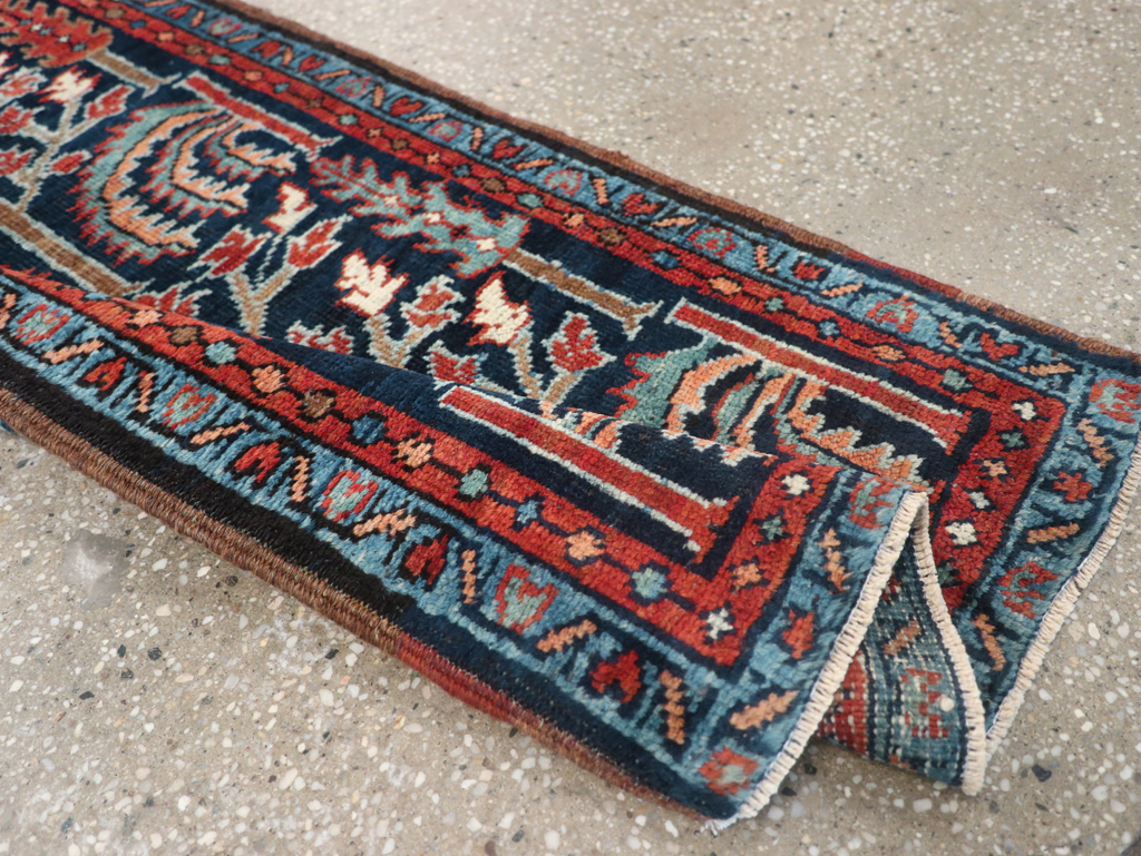 Antique Persian Heriz Runner, No.31684 - Galerie Shabab