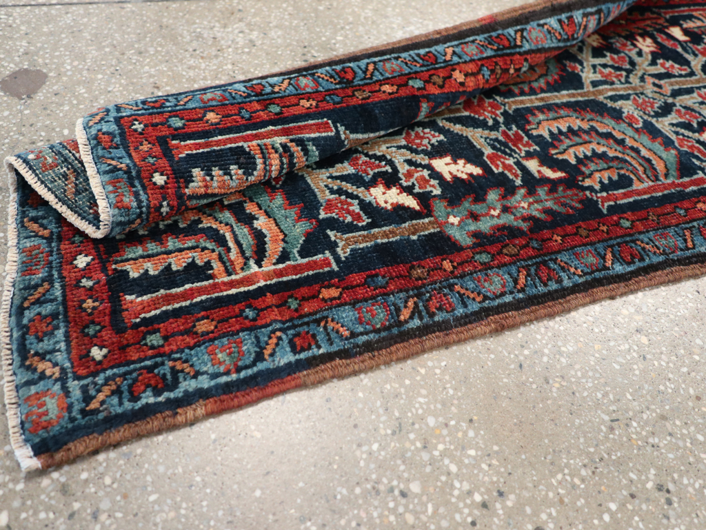 Antique Persian Heriz Runner, No.31684 - Galerie Shabab