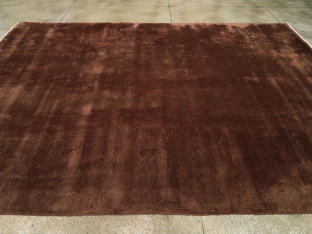 Vintage Chinese Art Deco Room Size Carpet, No.31691 - Galerie Shabab