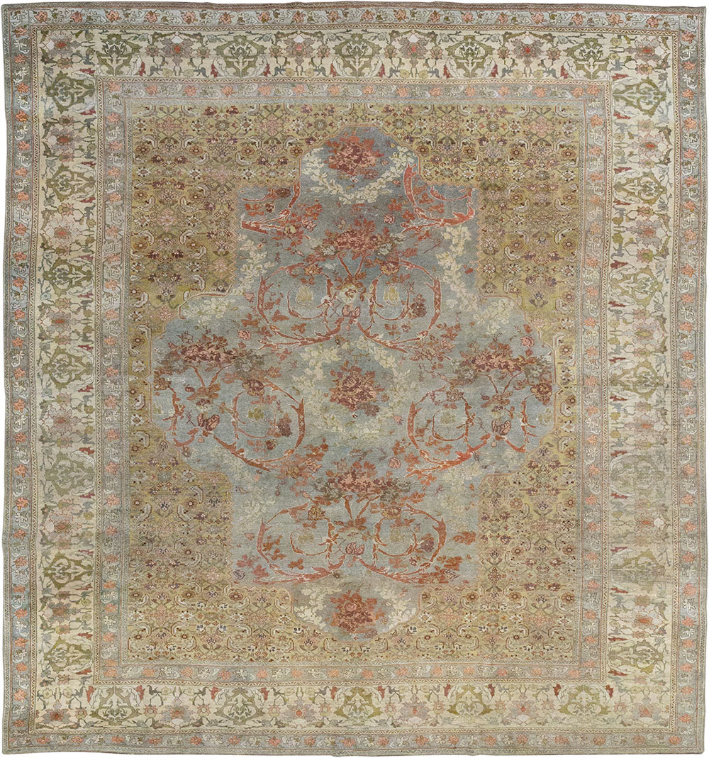 Antique Persian Bidjar Room Size Carpet, No.31694 - Galerie Shabab