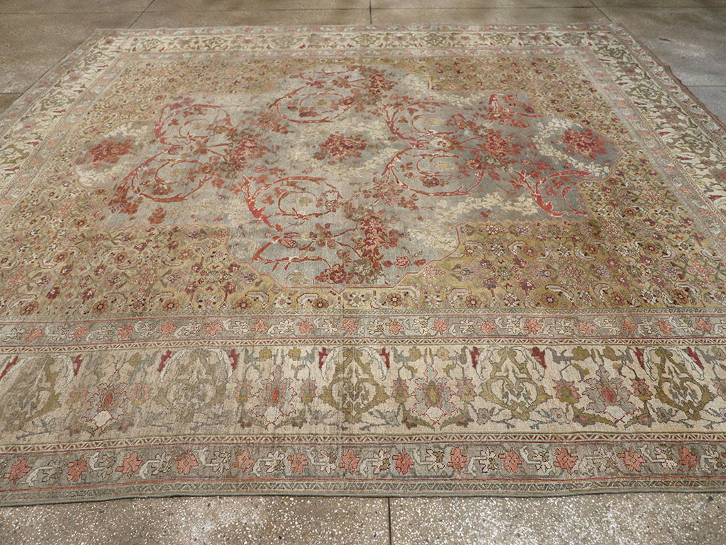 Antique Persian Bidjar Room Size Carpet, No.31694 - Galerie Shabab