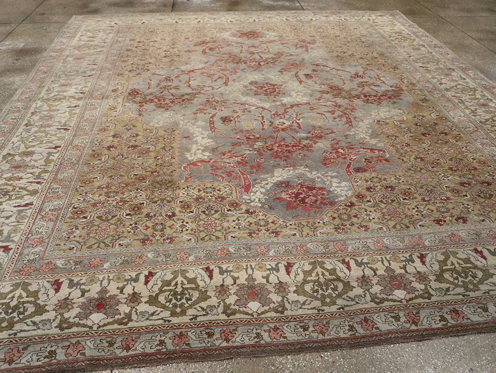 Antique Persian Bidjar Room Size Carpet, No.31694 - Galerie Shabab