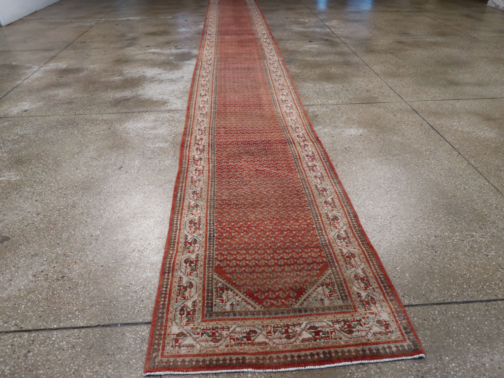 Antique Persian Seraband Long Runner, No.31696 - Galerie Shabab