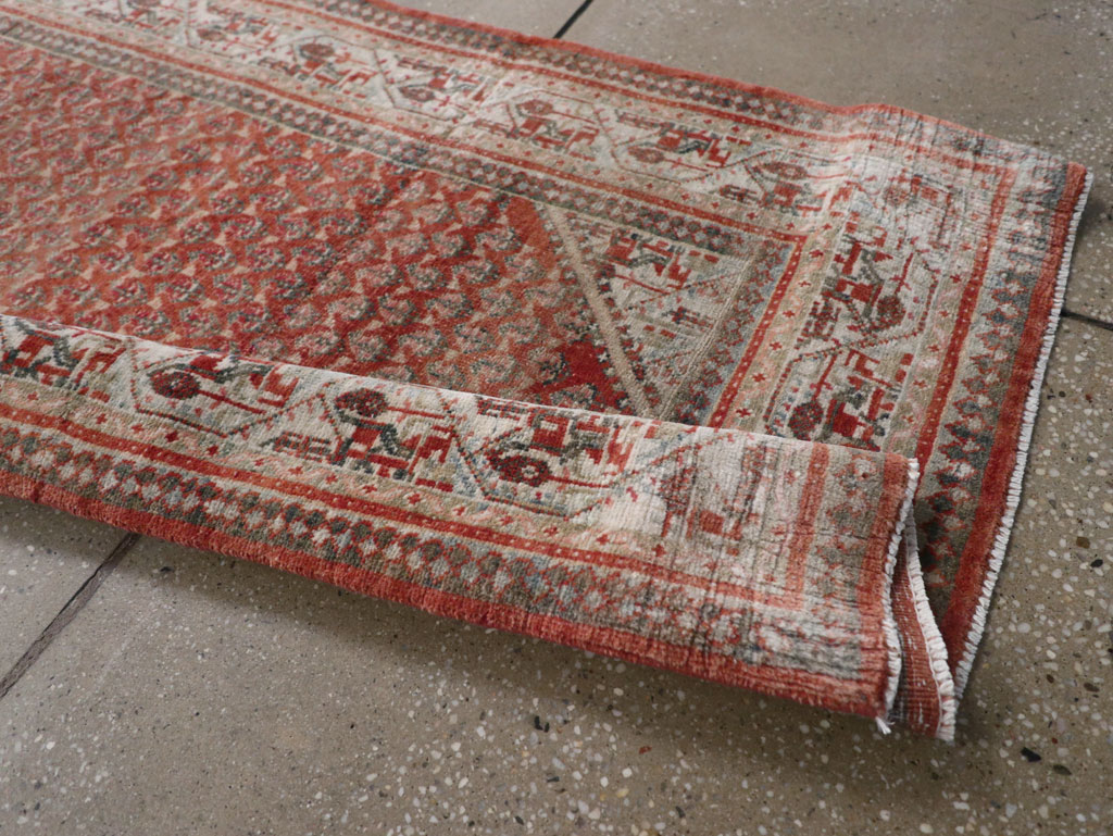 Antique Persian Seraband Long Runner, No.31696 - Galerie Shabab