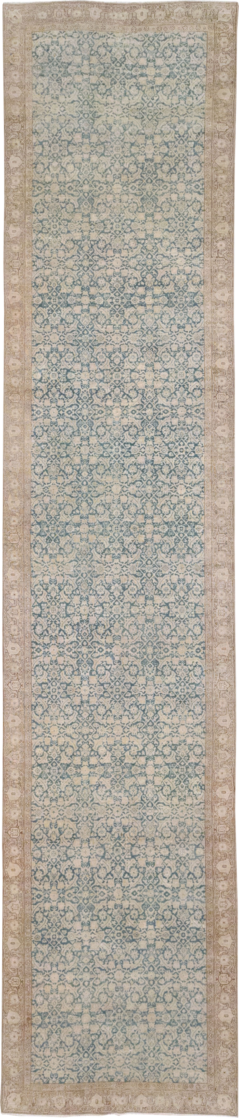 Antique Persian Tabriz Long Runner, No.31698 - Galerie Shabab