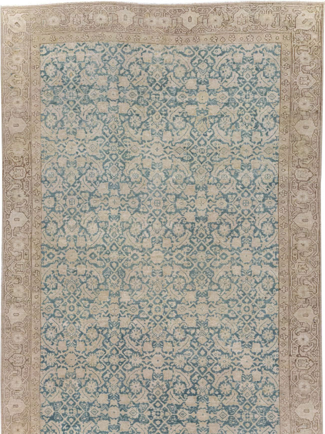 Antique Persian Tabriz Long Runner, No.31698 - Galerie Shabab