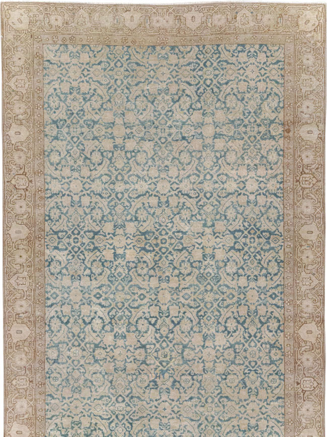 Antique Persian Tabriz Long Runner, No.31698 - Galerie Shabab
