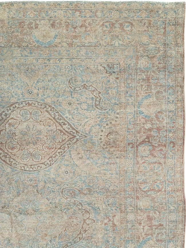 Antique Persian Lavar Kerman Large Carpet, No.31700 - Galerie Shabab