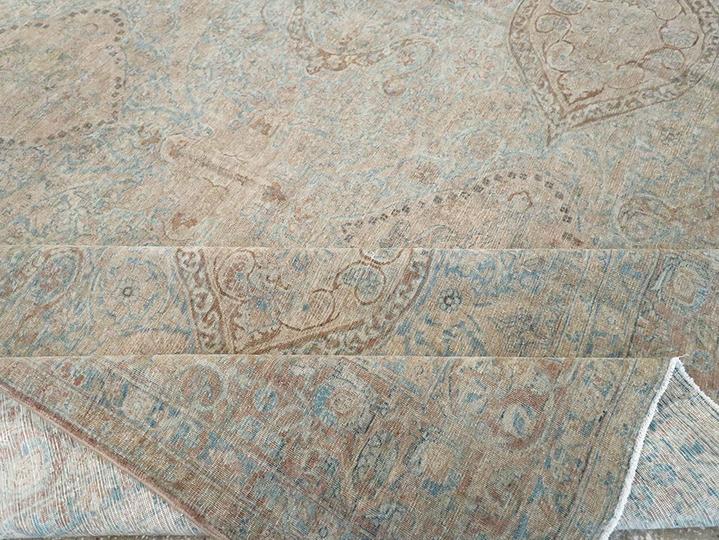 Antique Persian Lavar Kerman Large Carpet, No.31700 - Galerie Shabab