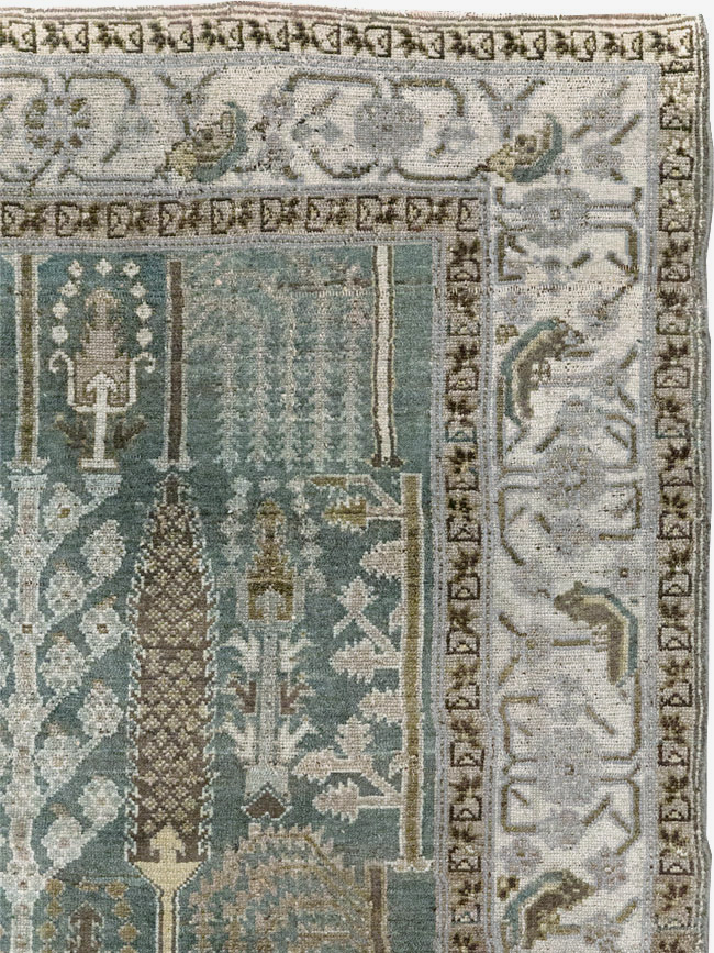 Antique Persian Kurd Gallery Rug, No.31703 - Galerie Shabab