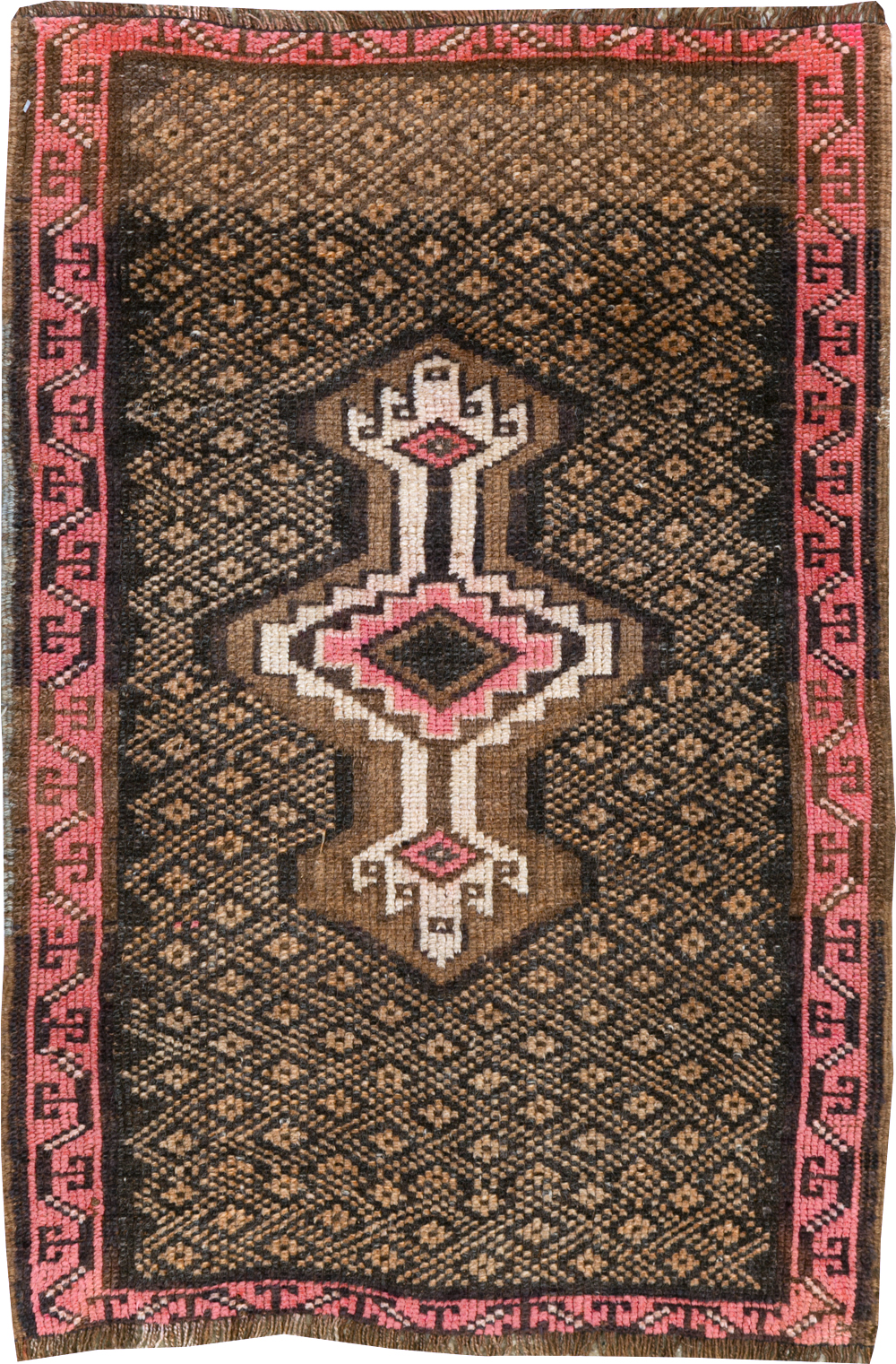Vintage Turkish Anatolian Throw Rug, No.31707 - Galerie Shabab