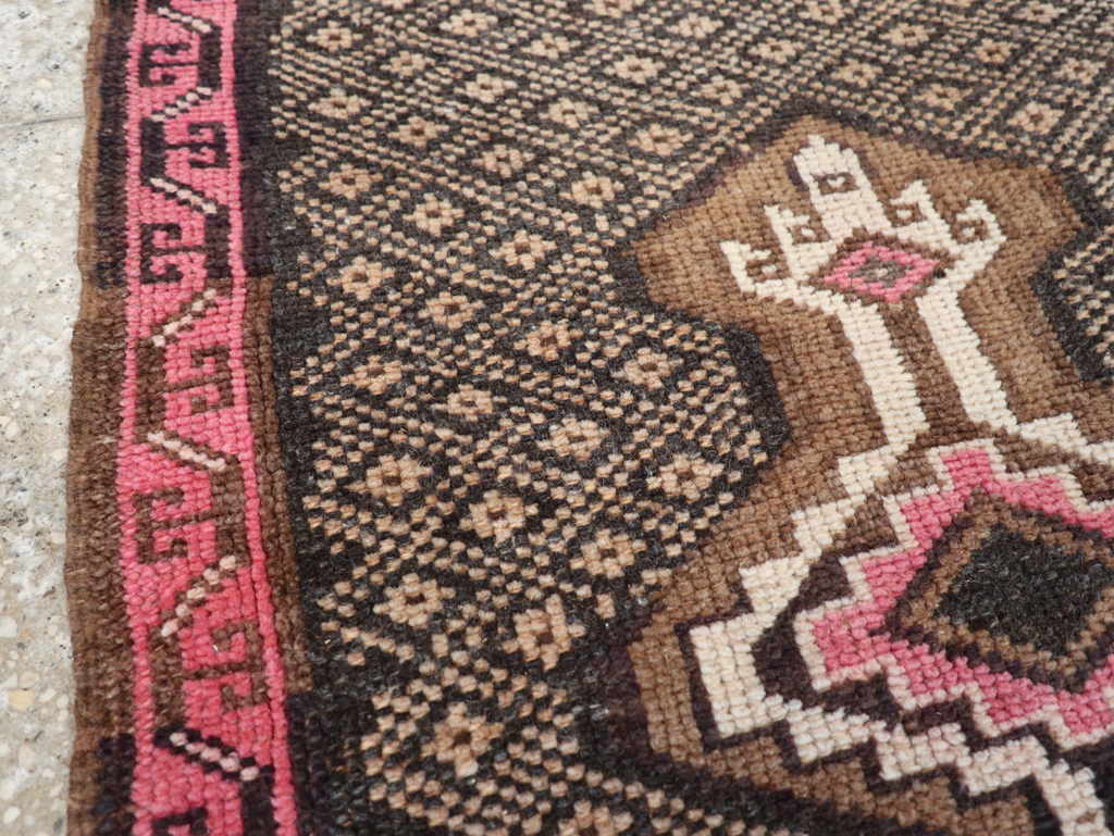 Vintage Turkish Anatolian Throw Rug, No.31707 - Galerie Shabab
