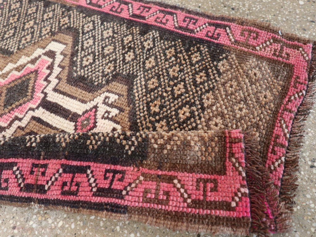 Vintage Turkish Anatolian Throw Rug, No.31707 - Galerie Shabab