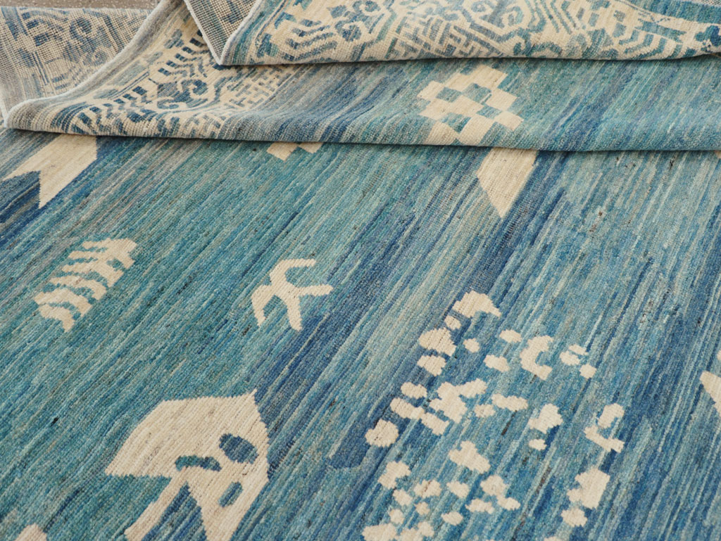 Modern East Turkestan Khotan Room Size Carpet, No.31714 - Galerie Shabab