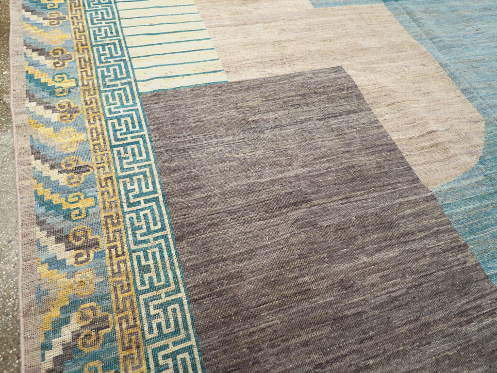 Modern East Turkestan Khotan Room Size Carpet, No.31715 - Galerie Shabab