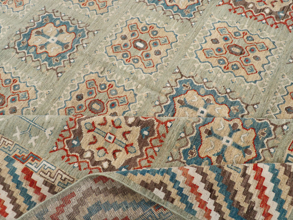 Modern East Turkestan Khotan Small Room Size Carpet, No.31717 - Galerie Shabab