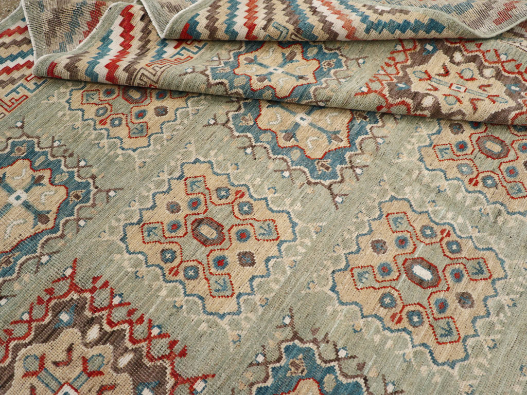 Modern East Turkestan Khotan Small Room Size Carpet, No.31717 - Galerie Shabab