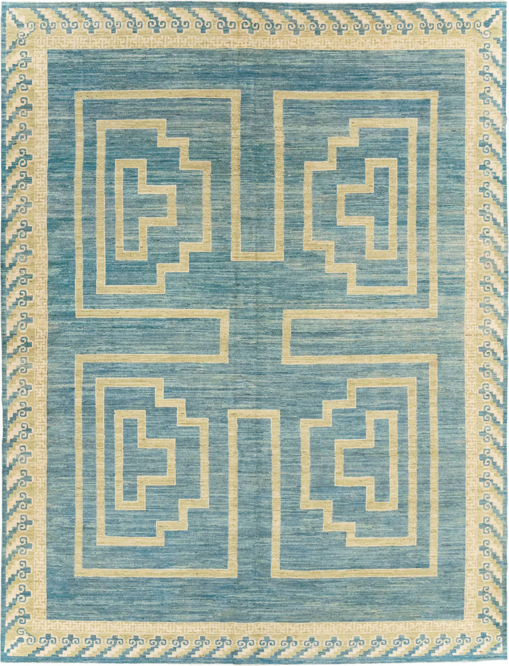 Modern African Tuareg Inspired East Turkestan Khotan Room Size Carpet, No.31723 - Galerie Shabab