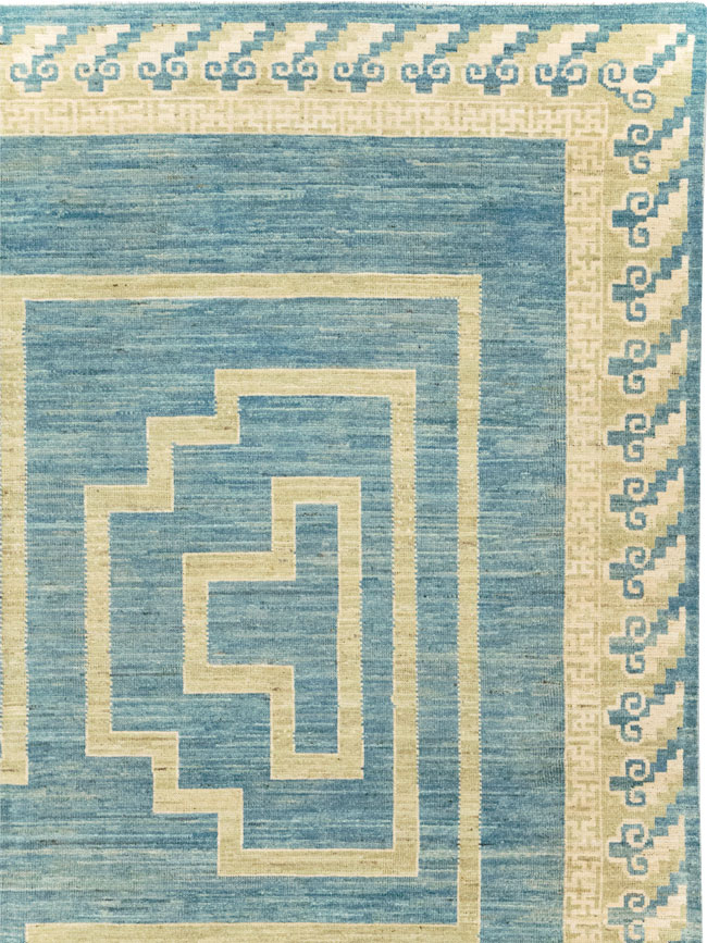 African Tuareg Inspired Modern East Turkestan Khotan Room Size Carpet, No.31723 - Galerie Shabab