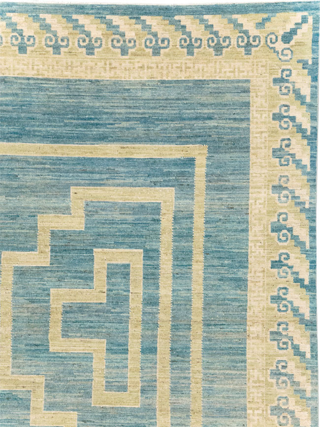 Modern African Tuareg Inspired East Turkestan Khotan Room Size Carpet, No.31723 - Galerie Shabab