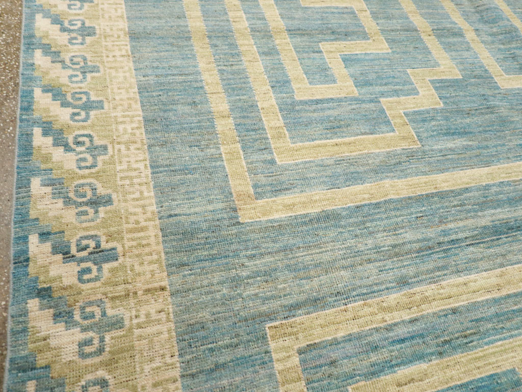 African Tuareg Inspired Modern East Turkestan Khotan Room Size Carpet, No.31723 - Galerie Shabab