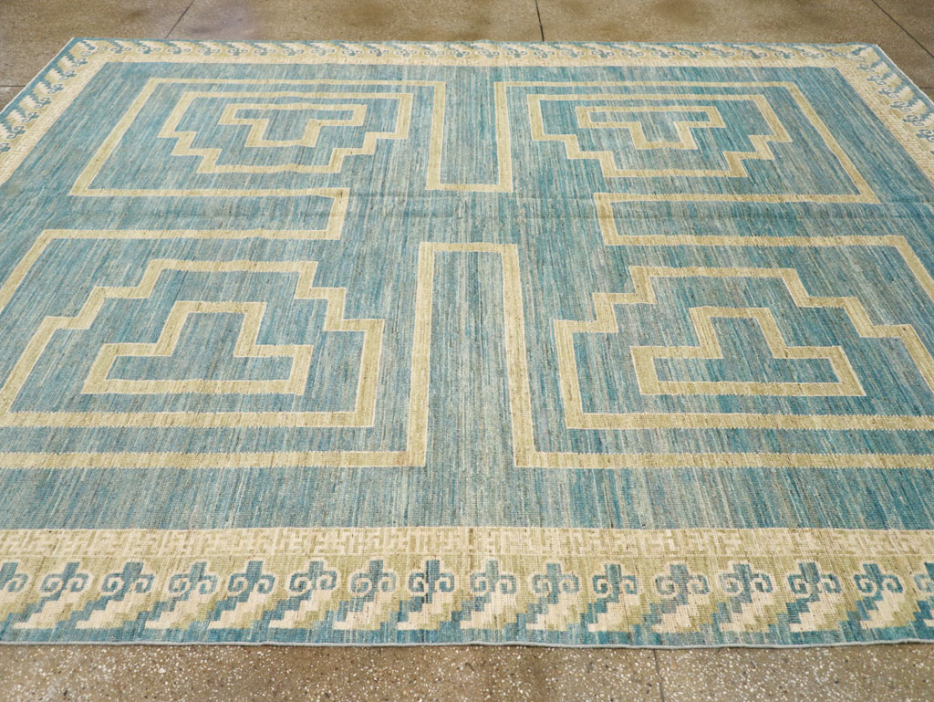 Modern African Tuareg Inspired East Turkestan Khotan Room Size Carpet, No.31723 - Galerie Shabab