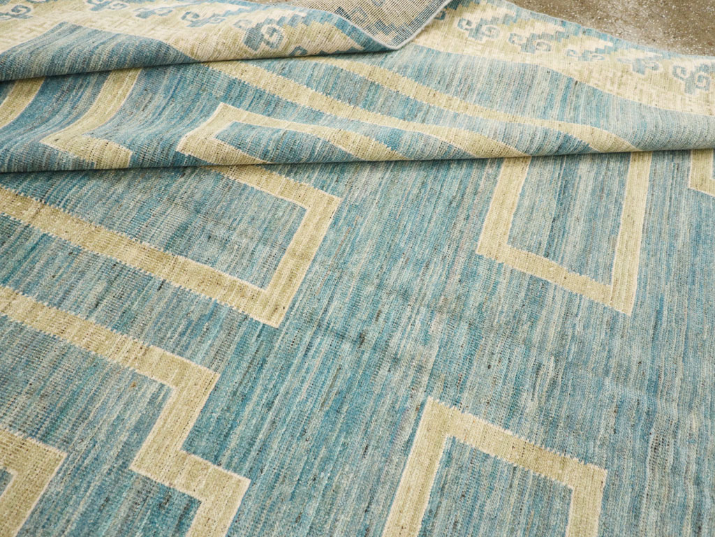 African Tuareg Inspired Modern East Turkestan Khotan Room Size Carpet, No.31723 - Galerie Shabab