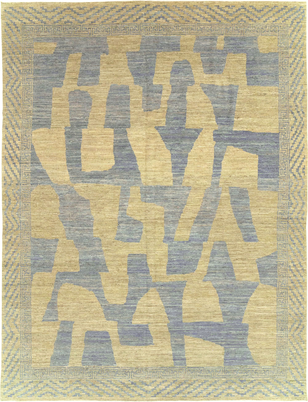 Modern East Turkestan Khotan Room Size Carpet, No.31727 - Galerie Shabab