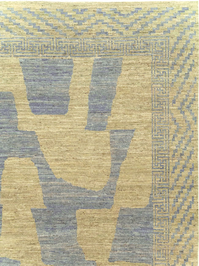 Modern East Turkestan Khotan Room Size Carpet, No.31727 - Galerie Shabab