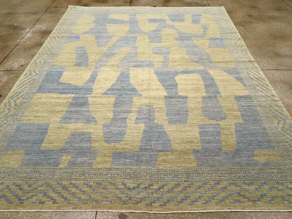 Modern East Turkestan Khotan Room Size Carpet, No.31727 - Galerie Shabab
