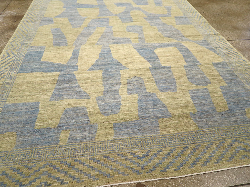 Modern East Turkestan Khotan Room Size Carpet, No.31727 - Galerie Shabab