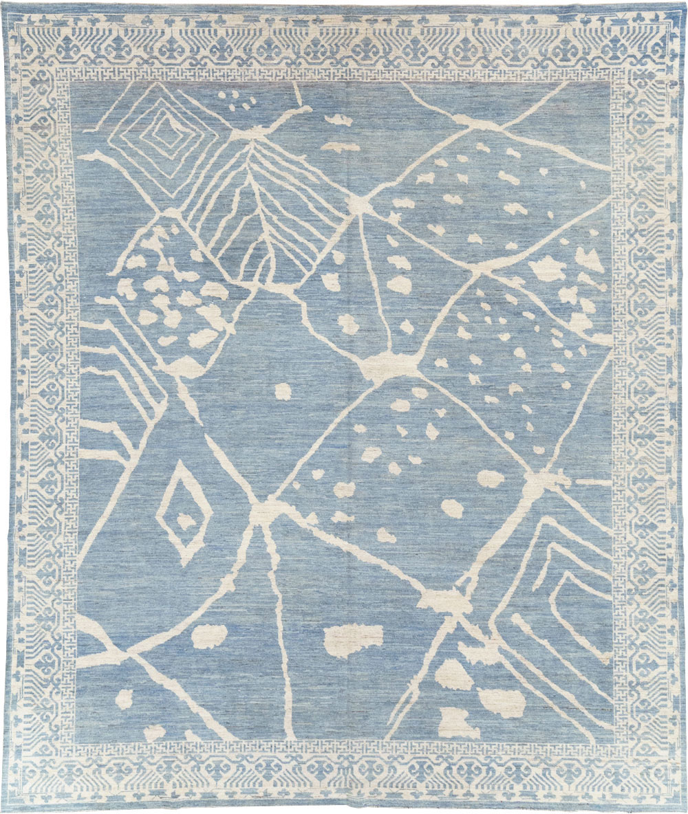 Modern East Turkestan Khotan Room Size Carpet, No.31732 - Galerie Shabab