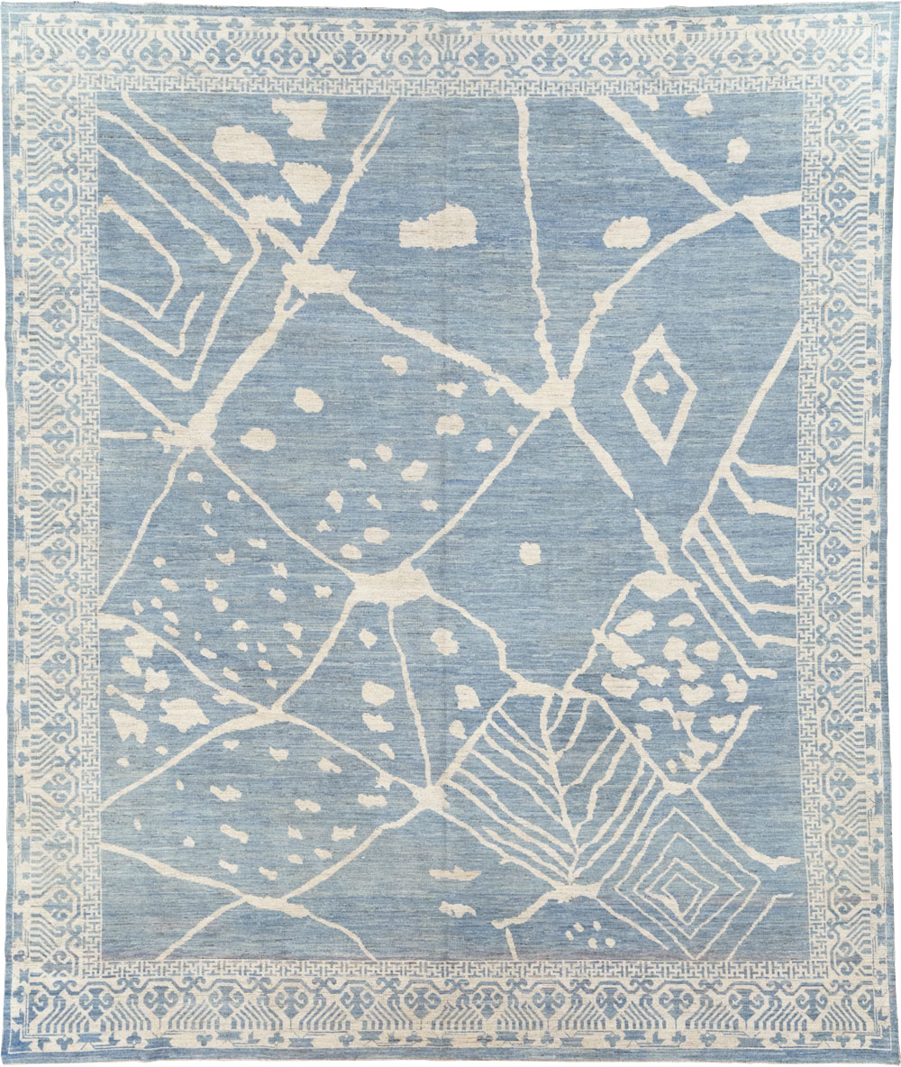 Modern East Turkestan Khotan Room Size Carpet, No.31732 - Galerie Shabab