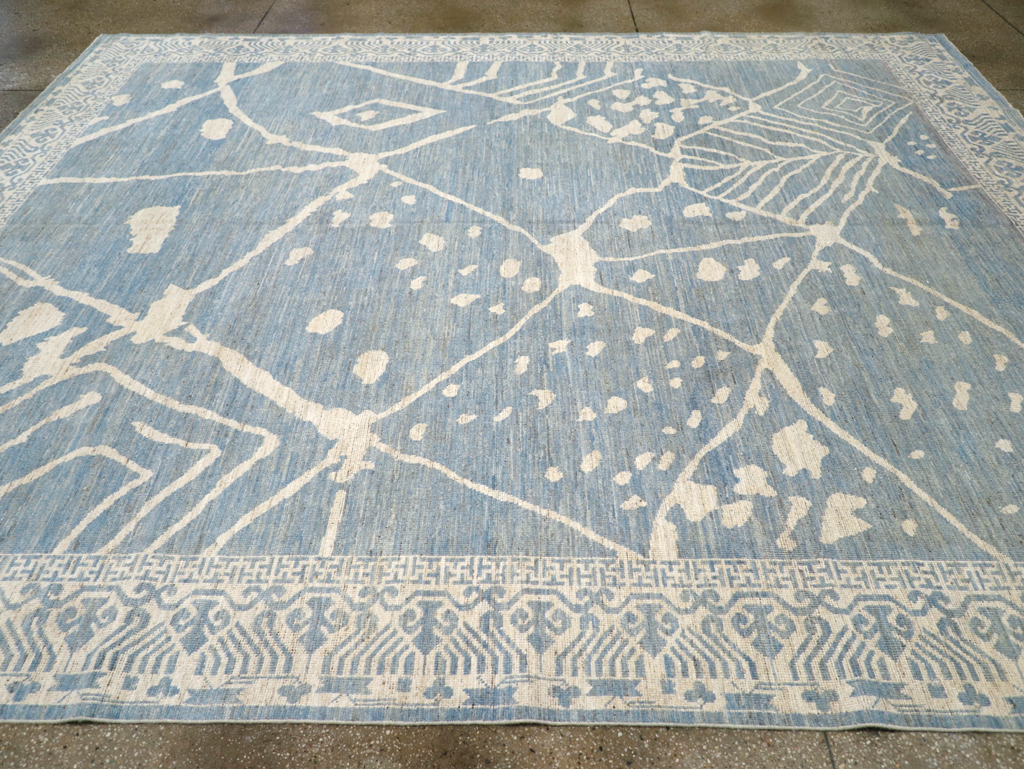 Modern East Turkestan Khotan Room Size Carpet, No.31732 - Galerie Shabab