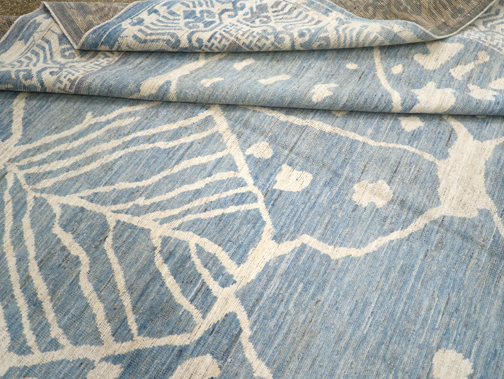 Modern East Turkestan Khotan Room Size Carpet, No.31732 - Galerie Shabab