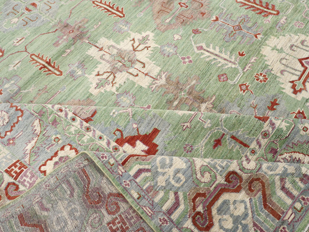 Modern East Turkestan Khotan Room Size Carpet, No.31733 - Galerie Shabab