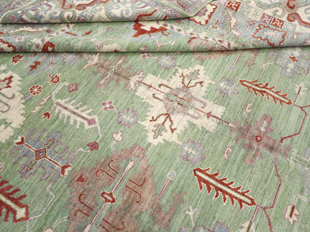 Modern East Turkestan Khotan Room Size Carpet, No.31733 - Galerie Shabab