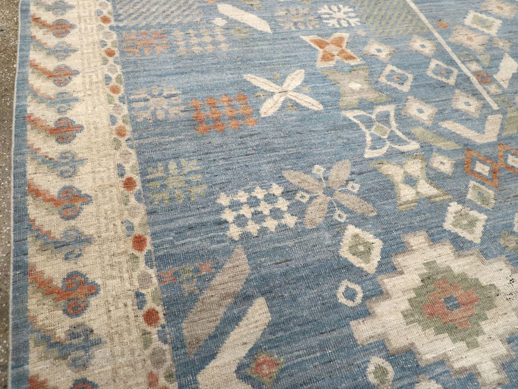 Modern East Turkestan Khotan Small Room Size Carpet, No.31734 - Galerie Shabab