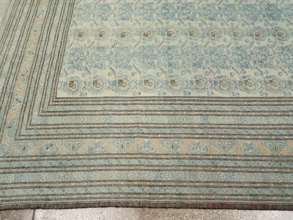 Antique Central Asian Turkoman Room Size Carpet, No.31738 - Galerie Shabab