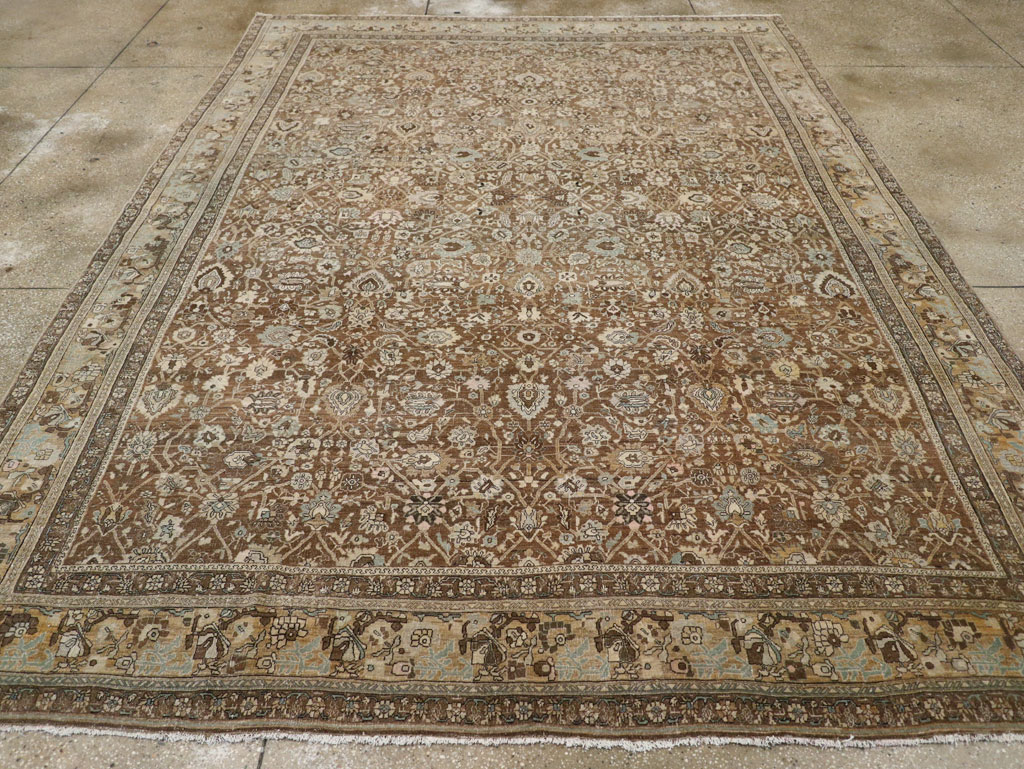 Antique Persian Bidjar Room Size Carpet, No.31740 - Galerie Shabab