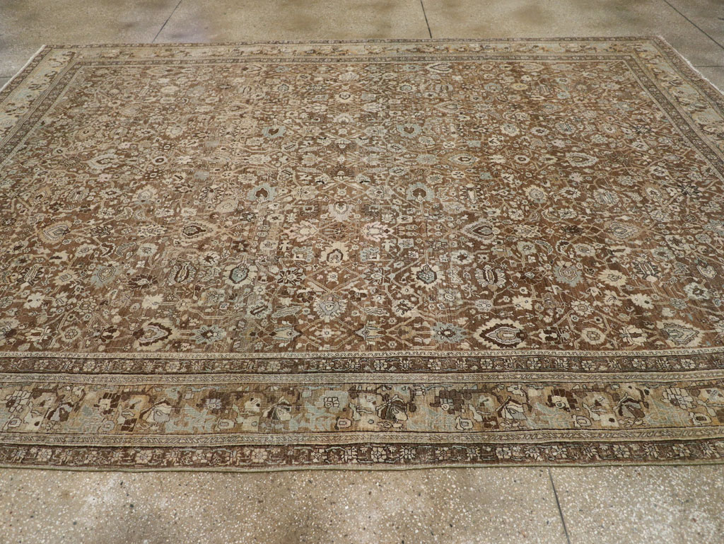Antique Persian Bidjar Room Size Carpet, No.31740 - Galerie Shabab