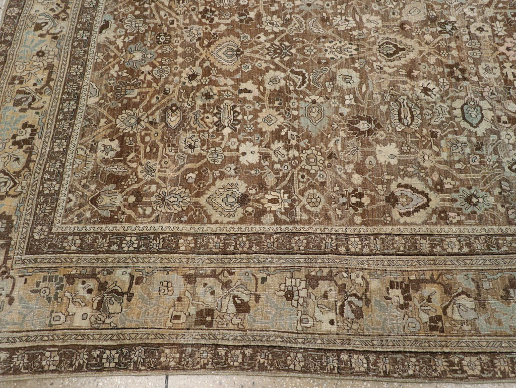 Antique Persian Bidjar Room Size Carpet, No.31740 - Galerie Shabab