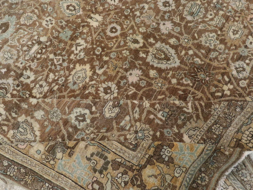 Antique Persian Bidjar Room Size Carpet, No.31740 - Galerie Shabab