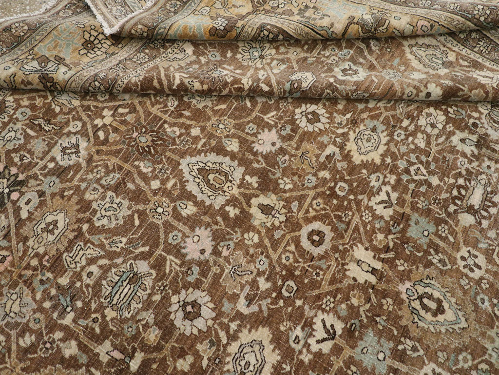 Antique Persian Bidjar Room Size Carpet, No.31740 - Galerie Shabab