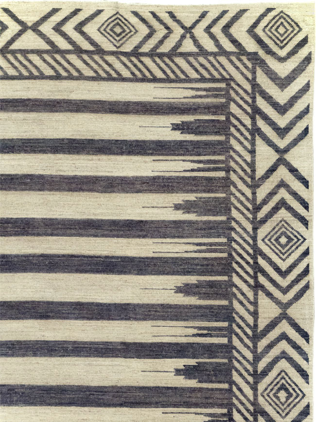 Modern East Turkestan Khotan Room Size Carpet, No.31758 - Galerie Shabab