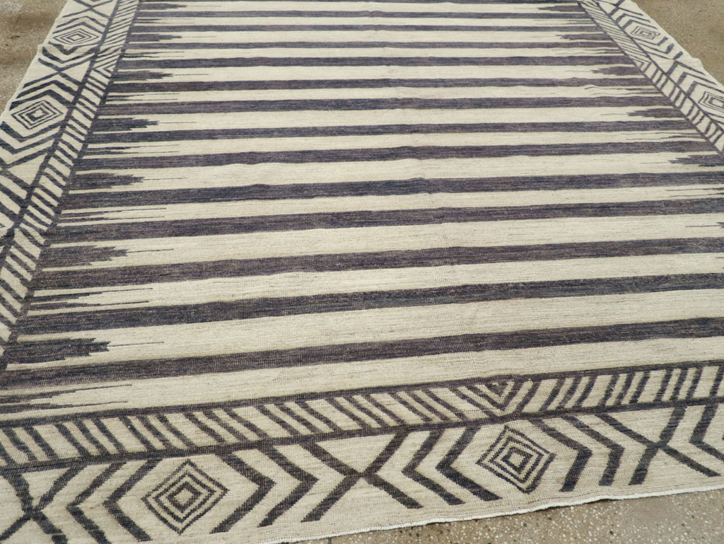 Modern East Turkestan Khotan Room Size Carpet, No.31758 - Galerie Shabab