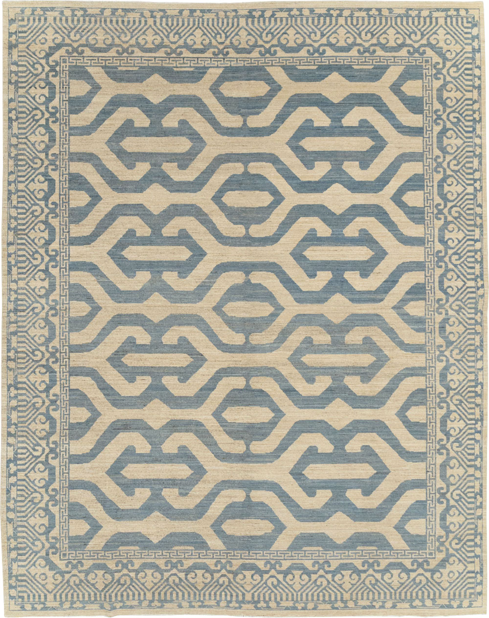 Modern East Turkestan Khotan Room Size Carpet, No.31759 - Galerie Shabab