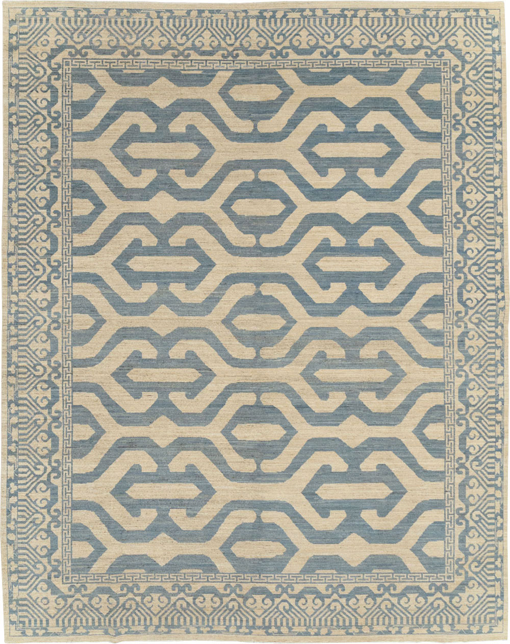 Modern East Turkestan Khotan Room Size Carpet, No.31759 - Galerie Shabab